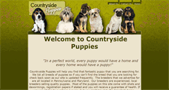 Desktop Screenshot of countrysidepuppies.com